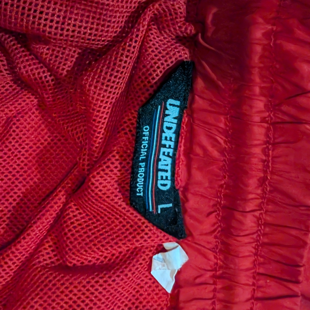 Undefeated Red Track Pants - Picture 4 of 4